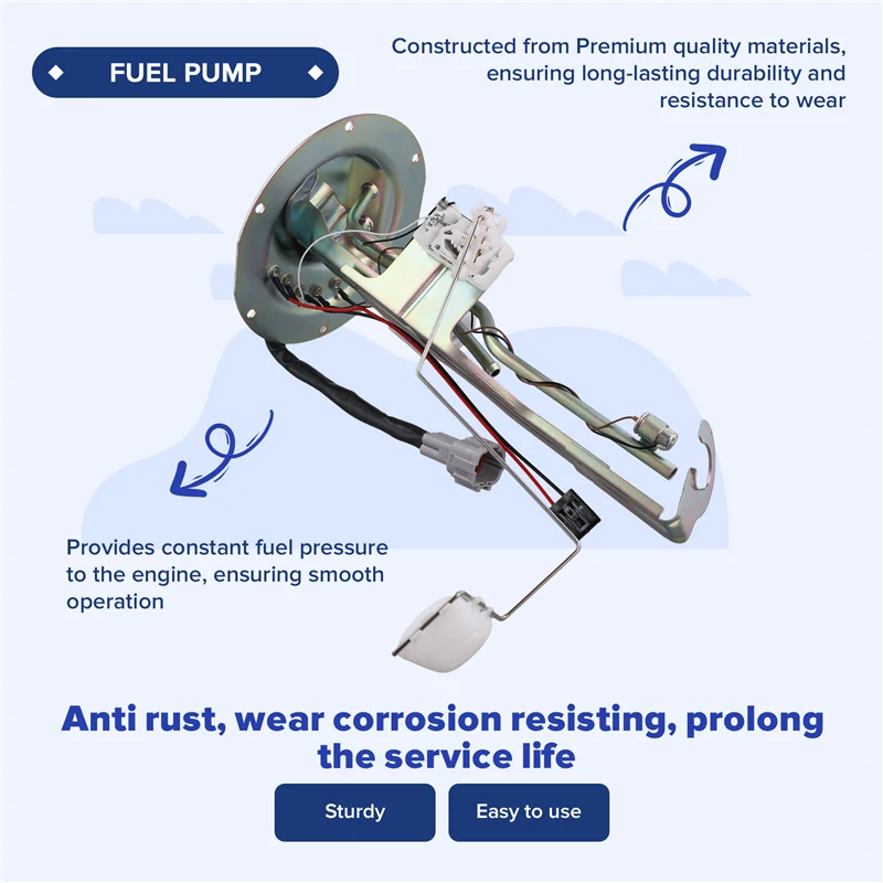 Fuel Pump 25060-VC30A For Nissan Pickup For Patrol TY61 TB45E 2004-2012 25060VC30A Car Replacement