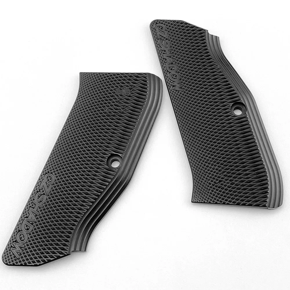 A Pair CNC Aluminum alloy Custom Corrosion Resistant Grips for CZ 75 Full Size, SP-01 Series Shadow 2 75B BD Screws Including