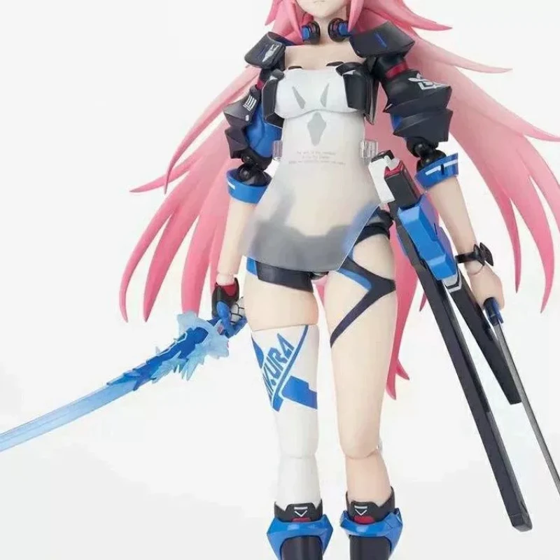 20cm Honkai Impact 3 Yae Sakura Anime Figures Sakura Ice Installed Movable Action Kits Yae Collectible Model Doll Kid Toy Gift