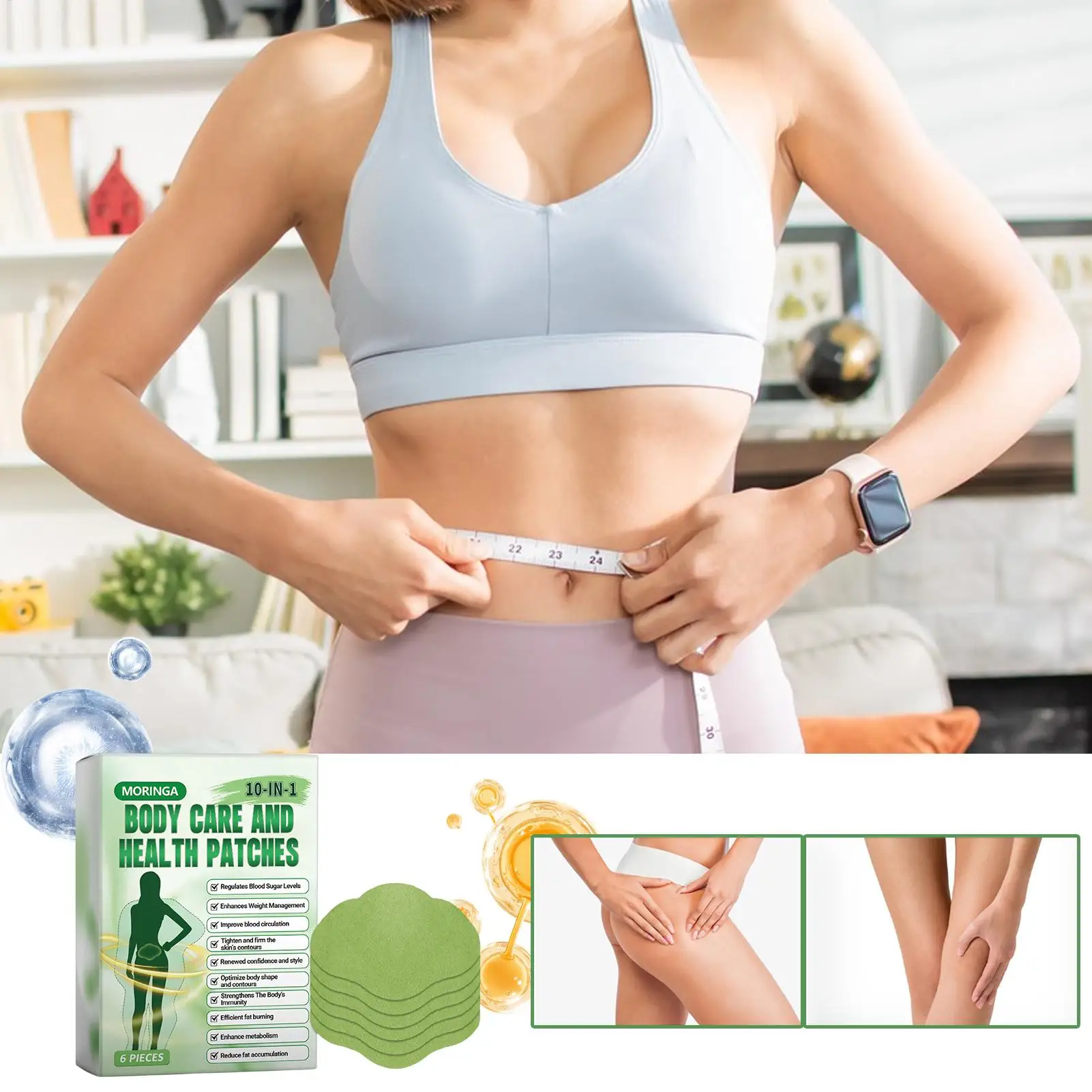 Breathable All-Day Body Skin Care Patch for Skin Repair | Invisible & Comfortable for Women, Home, Travel, Gym, Daily Use