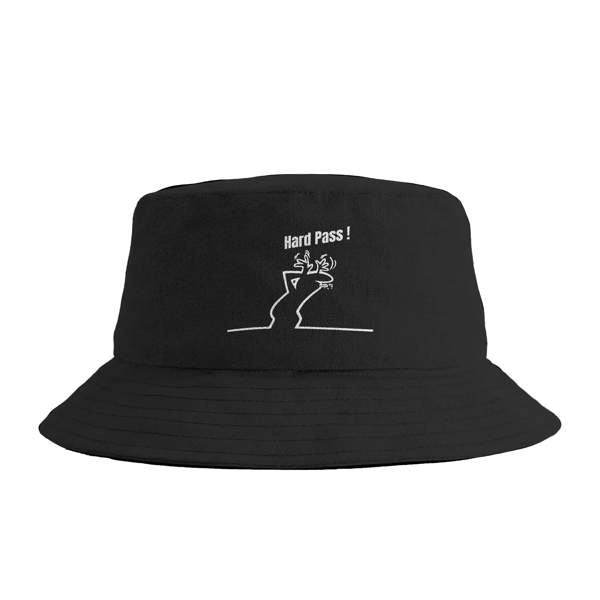 Hard Pass Design Inspired by The Iconic La Linea Style Bucket Hat For Men Women  Fisherman Hats Vintage Fishing Caps Breathable