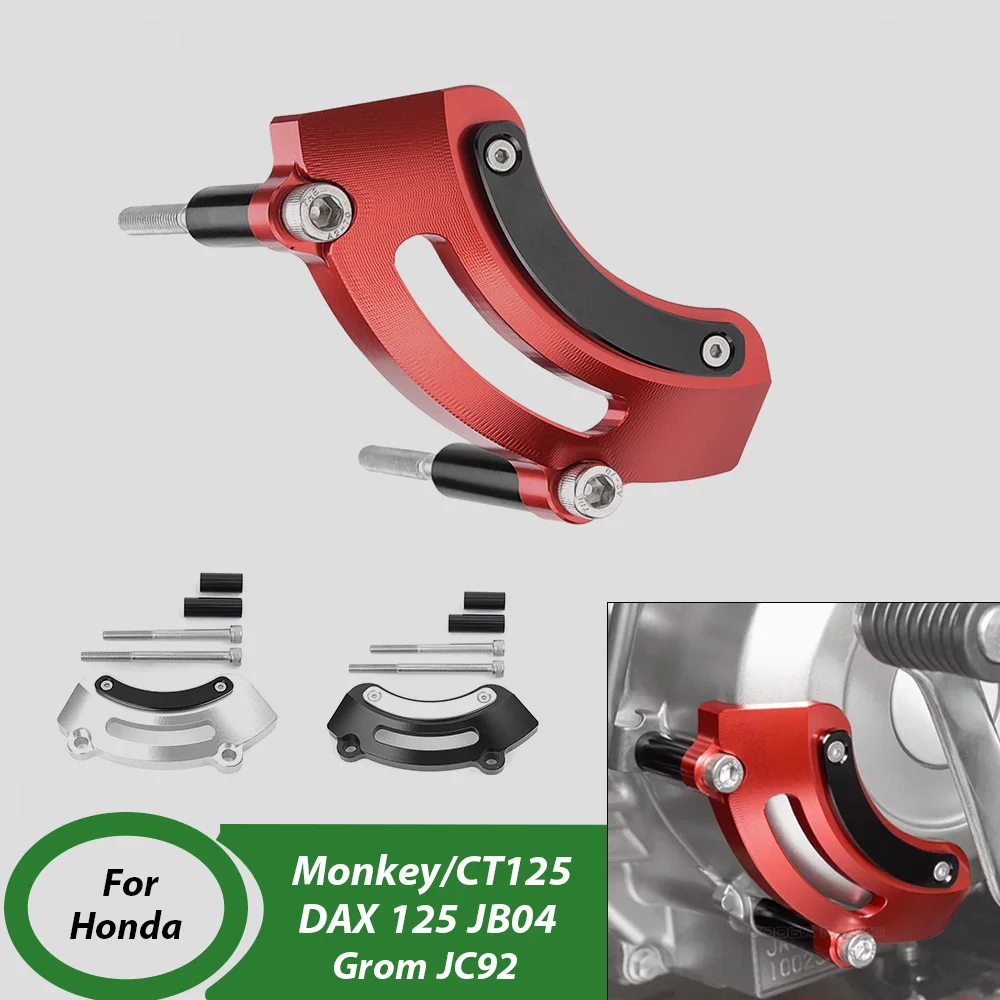 

Левая защита картера Duty для Honda Hunter Cub CT125 Monkey 125 C110 Grom Dax125, модель, аксессуары для мотоциклов