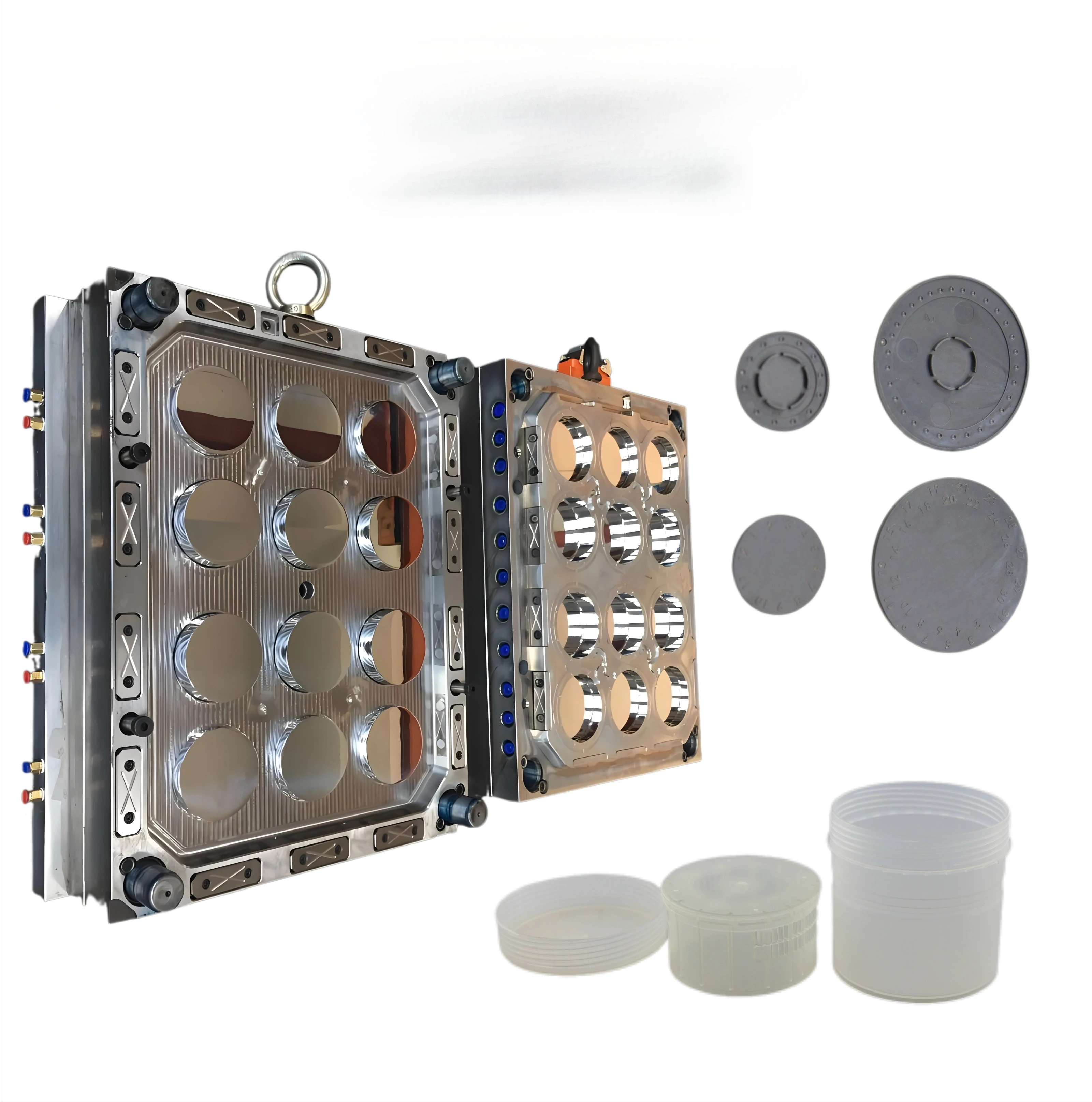 Precision Wide Mouth Plastic Jar Injection Molding Mold Custom Food Packaging Storage Container Mould Manufacturer OEM ODM Custo