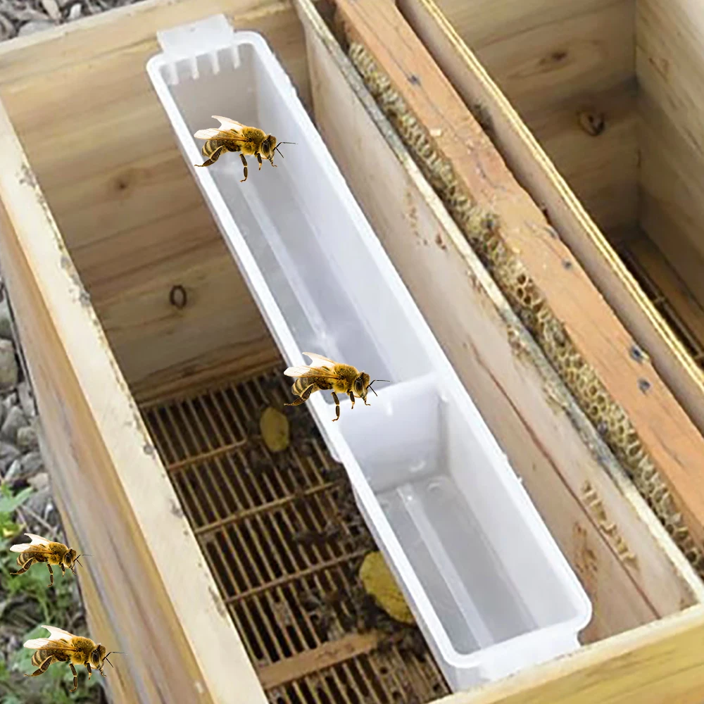 10 шт., 1,5 кг, кормушка двойного назначения, супер прочная пластиковая кормушка для улья для сиропа и пыльцы, распределительный кормушка для кормления 10 шт., 1,5 кг, кормушка двойного назначения, супер прочная пластиковая кормушка для улья для сиропа и пыльцы, распределительный кормушка для кормления