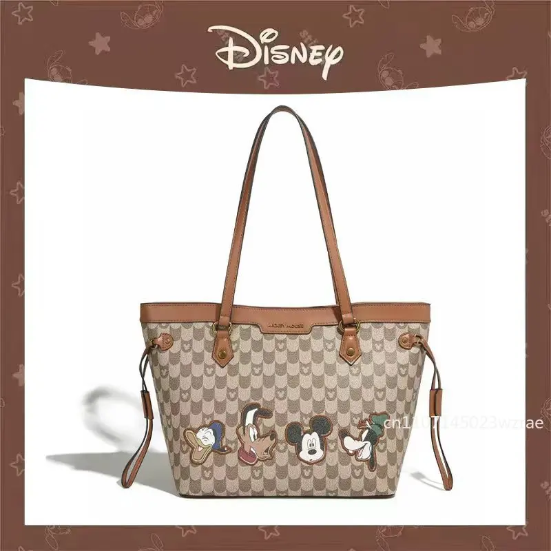 

Новая женская сумка Disney, элитный бренд, оригинальная модная женская сумка на плечо, большая вместительная повседневная сумка-тоут, высокое качество