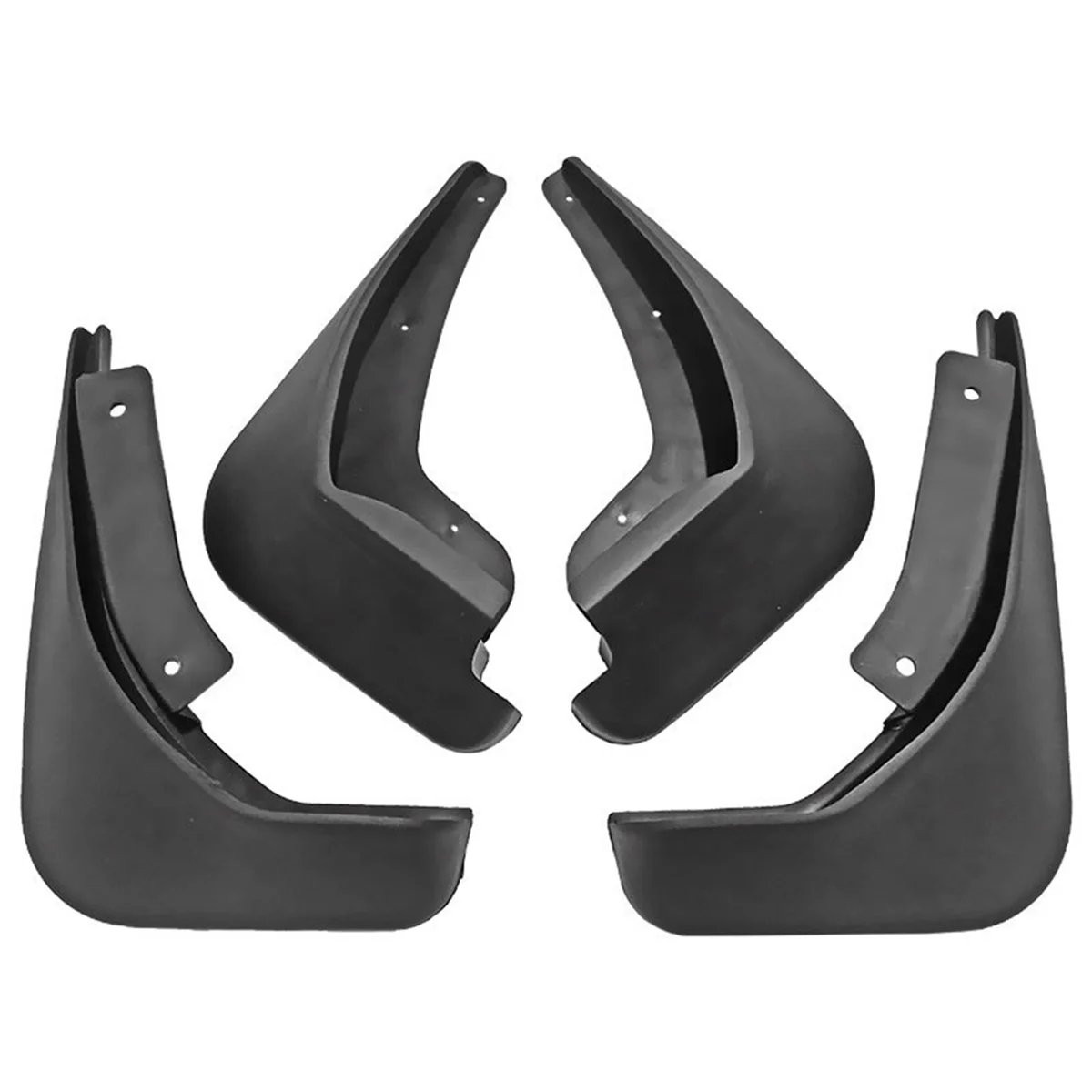 4PCS Car Mudguard Mud Flaps Splash Mud Guard Fender for Ford Fiesta Mk7 2009 2010 2011 2012 2013 2014 2015 2016 2017