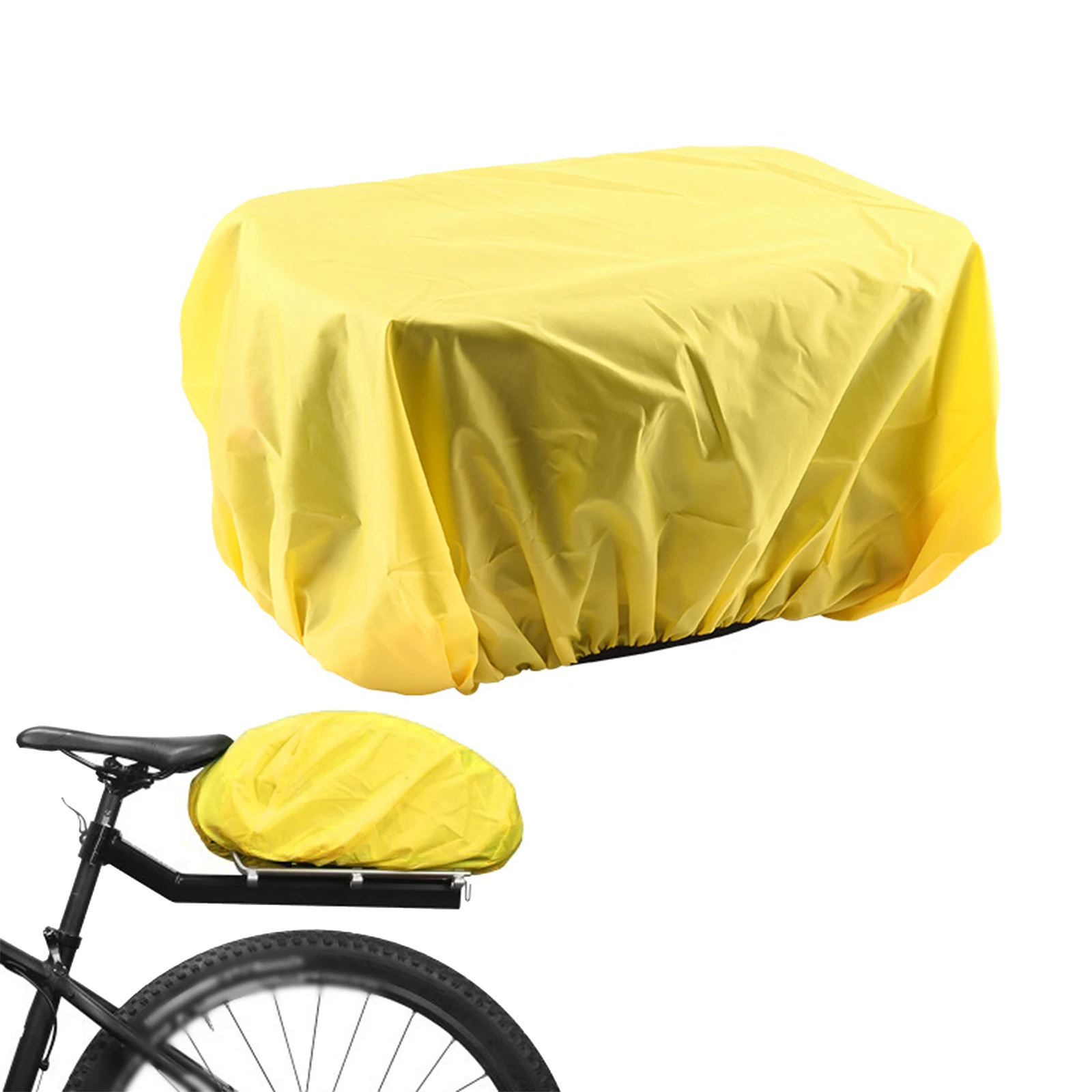 Cover Rain Cover Foldable For Bicycle Bag For Bicycle Basket MTB Road Bike Rain Cover Waterproof 1pc Bicycle Bag