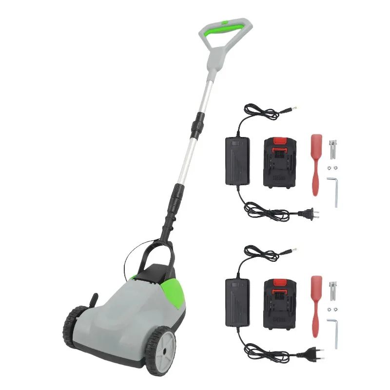 

Электрическая газонокосилка со съемной алюминиевой ручкой, телескопическая 1-400 мм, 6500 об/мин, беспроводная газонокосилка, подходит для дворов.