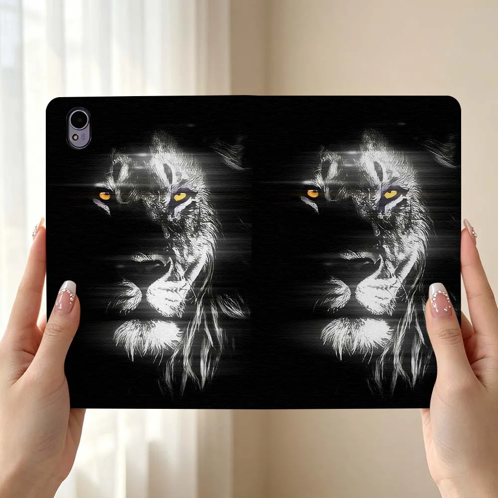 Cool Lion Pattern Popular For Huawei MediaPad MatePad Honor Pro V6 9 V8 X9 12 X 13.3 SE 11 11.5 Inch Tablet Case