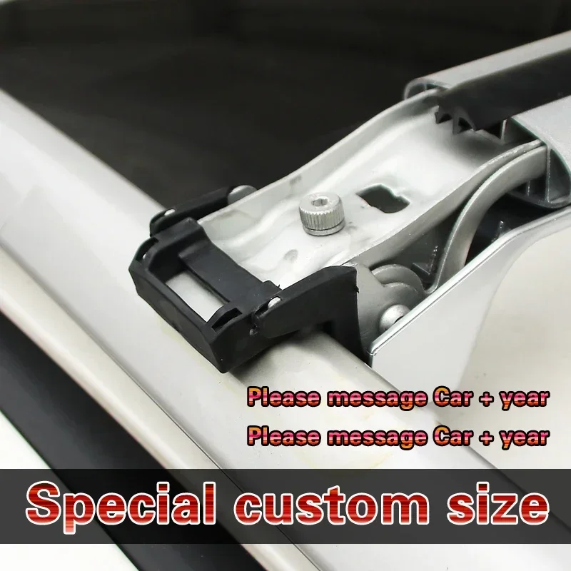 For toyota sienna 2021 2022 2023 Aluminum Alloy Side Bars Cross Rails Roof Rack Luggage LOAD 200KG