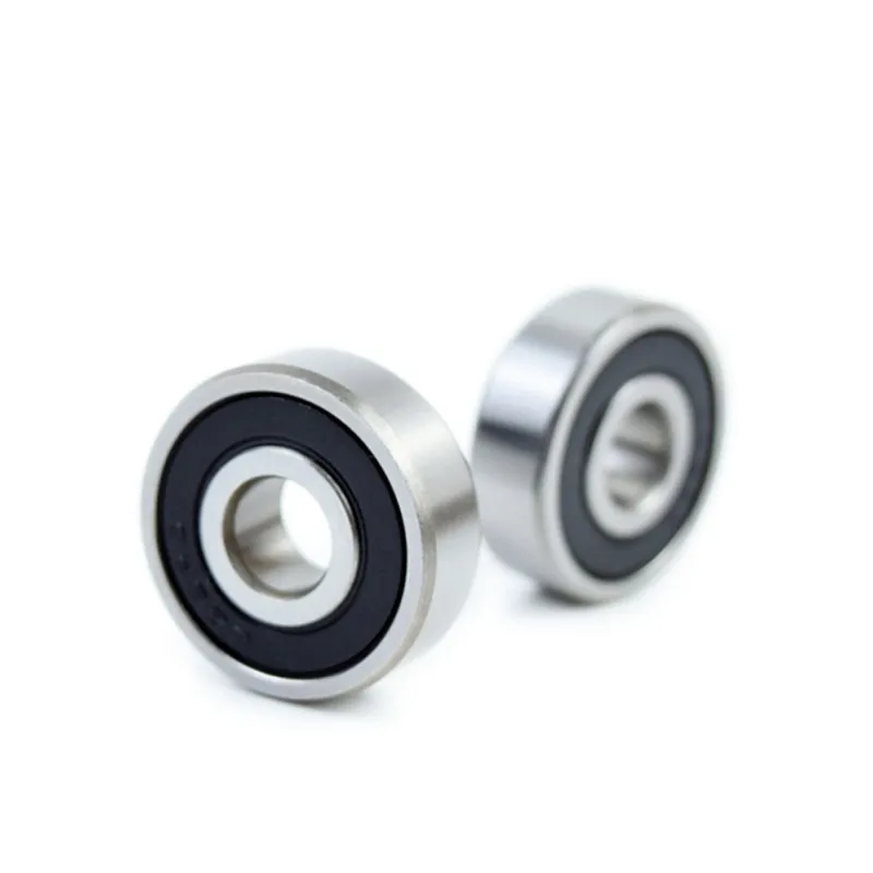 2pcs 6001RS Motor Grade Cover Sealed Deep Groove Ball Miniature Bearing 6001-RS 12*28*8mm 12x28x8 52100 Chrome Steel