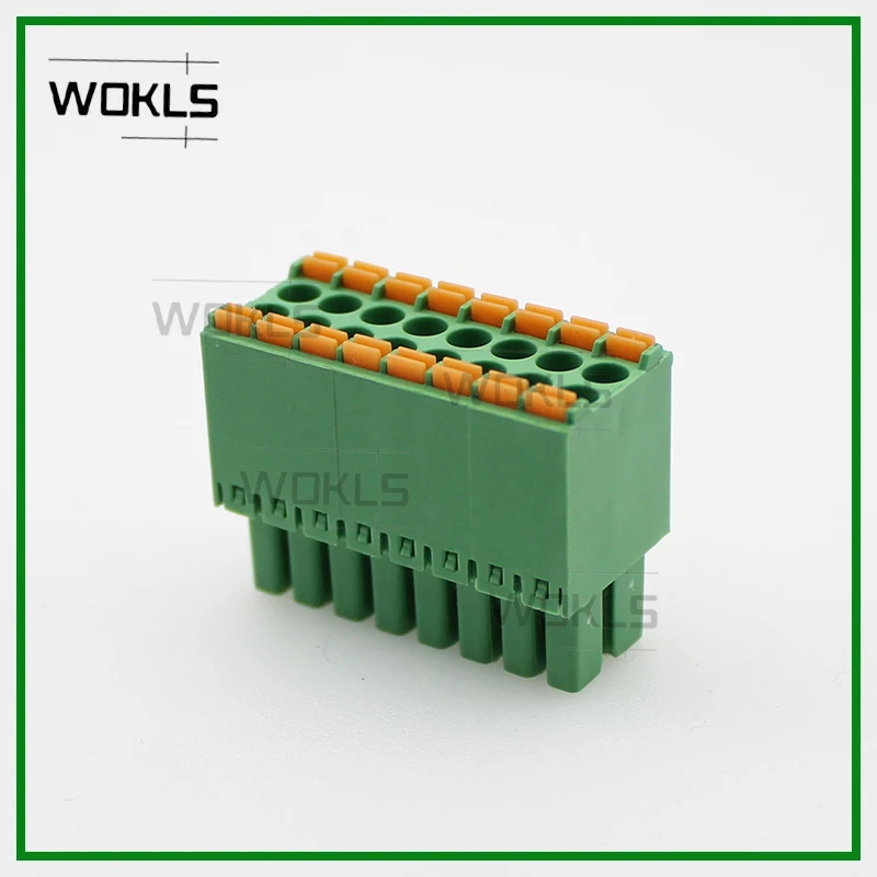 15EDGKNH 3.5  DOUBLE-ROW TOOL-FREE STRAIGHT IN CONNECTORS QUICK TERMINAL BLOCKS