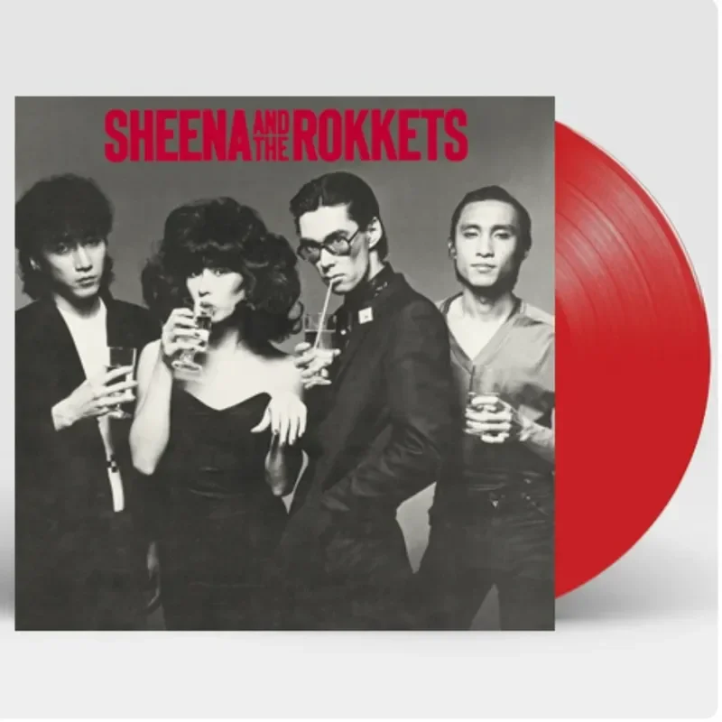 

Japanese Edition Limited Red Glue Vinyl LP for SHEENA AND THE ROCKETS