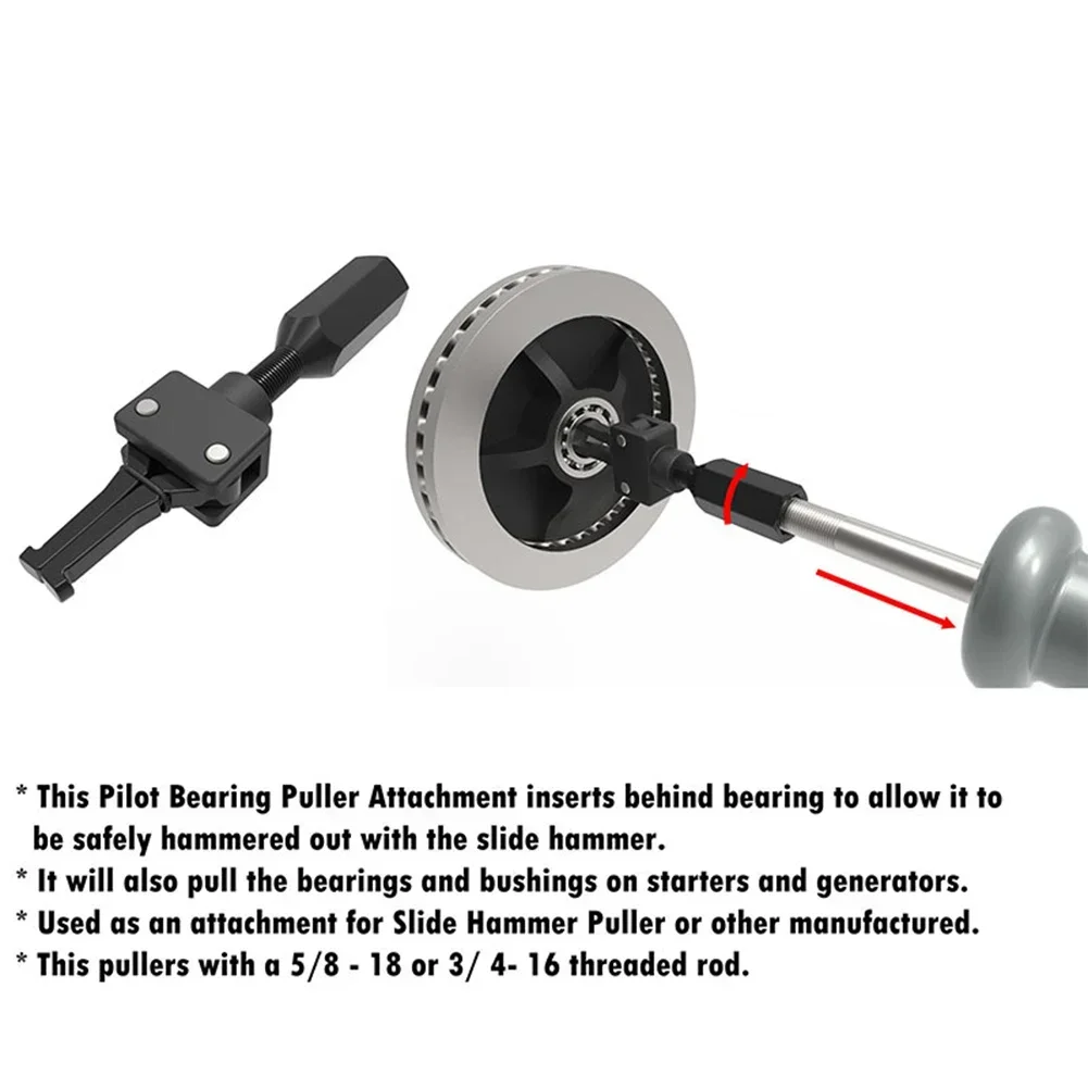 Jaw Bearing Extrator Adaptable Design, Transmissão, Dois Jaw Design, Aplicações Ampla