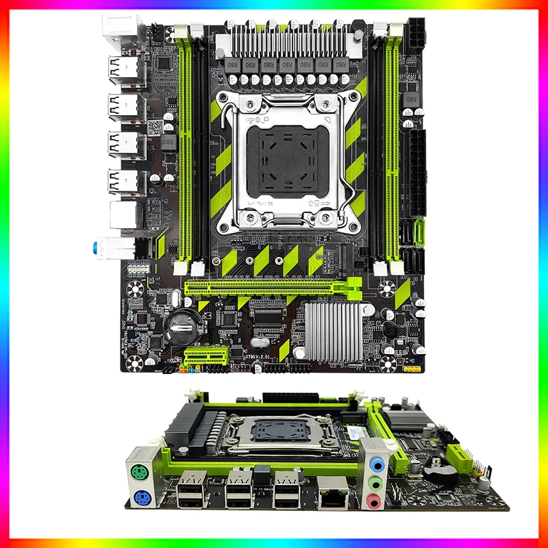 Imagem -02 - Lga 2011 Motherboard Xeon e5 2650 Placa-mãe Ram Cpu Ddr3 Refrigerador para Jogos de pc Mini Itx X79