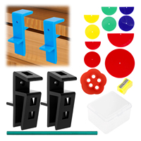 Ceiling Scribe Carpentry Jig with 15-18mm Opening Multipurpose Carpentry Fillers Jigs Woodworking Tool for Cabinet Installation