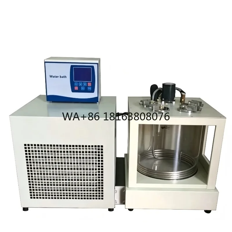 Ubbelohde Viscometer Constant Temperature Bath SY/T5651 Oil Kinematic Viscosity Tester Capillary Viscosity Test Instrument