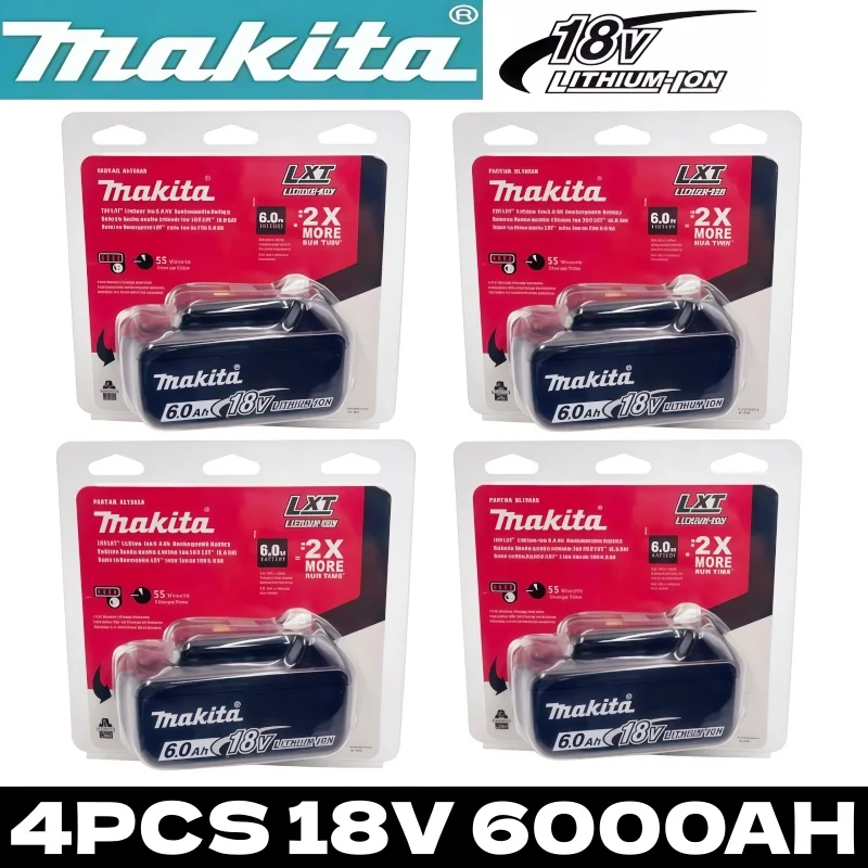 Originele Makita 18V Oplaadbare Batterij 6.0Ah BL1860 BL1860B BL1840 BL1840B BL1850 BL1850B Voor Makita Elektrisch Gereedschap