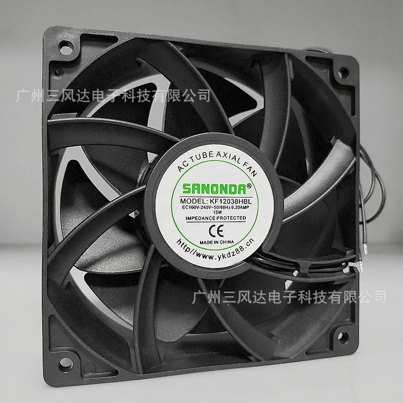 

KF12038HBL 0.10A 0.2A Silent Charging Pile Server Cooling Fan 12038 for Manufacturer Wholesale