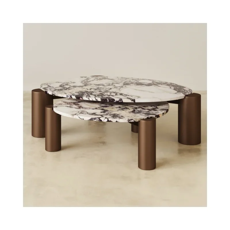 

Marble coffee table luxury living room stone coffee table