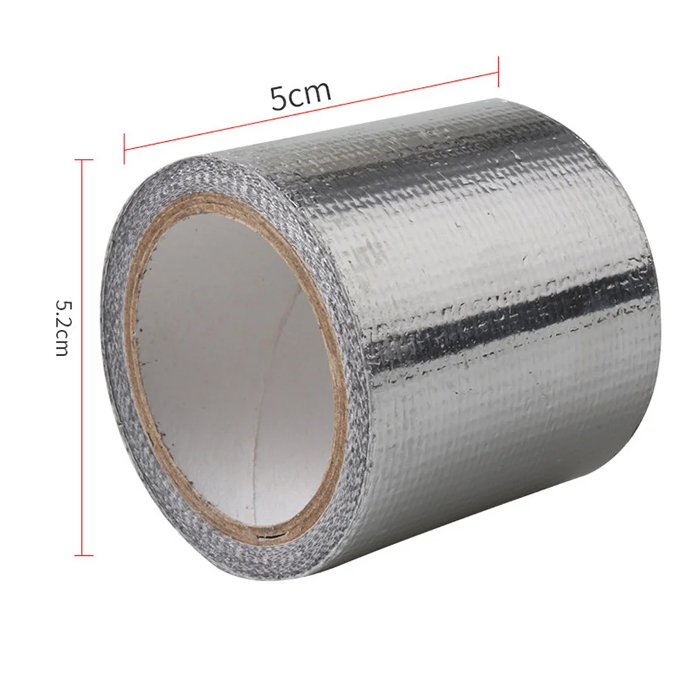 RC Car Body Shell Aluminum Reinforced Tape Heat Shield Resistant Wrap (Silver) RC Car Shell Tape Taśma do samochodu RC