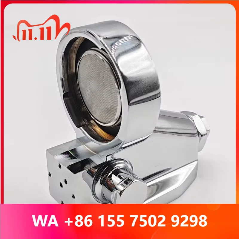 304 Stainless Steel Brewing Head Assemb E61 Series Coffee hine Parts 58MM Handle Compatible Mechanical/Electronic Model