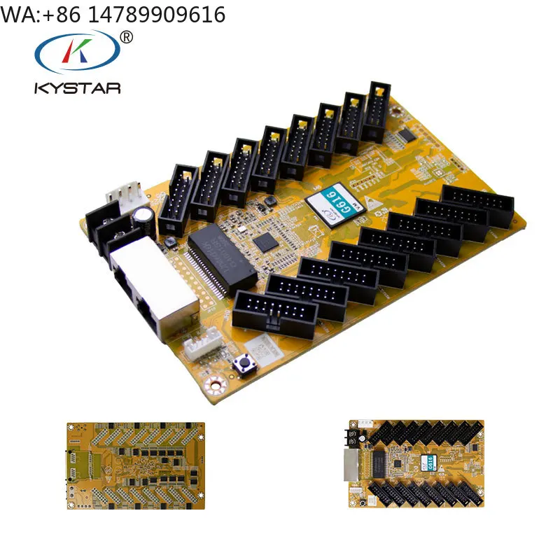 

Kystar G616 LED Display Product Receiving Card with High Visibility 512x512 Resolution 3840Hz Refresh Rate