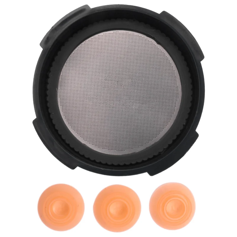 غطاء إثراء شاشة فلتر القهوة من الفولاذ المقاوم للصدأ الساخن 304 من الفولاذ المقاوم للصدأ لملحقات ماكينة القهوة Aeropress