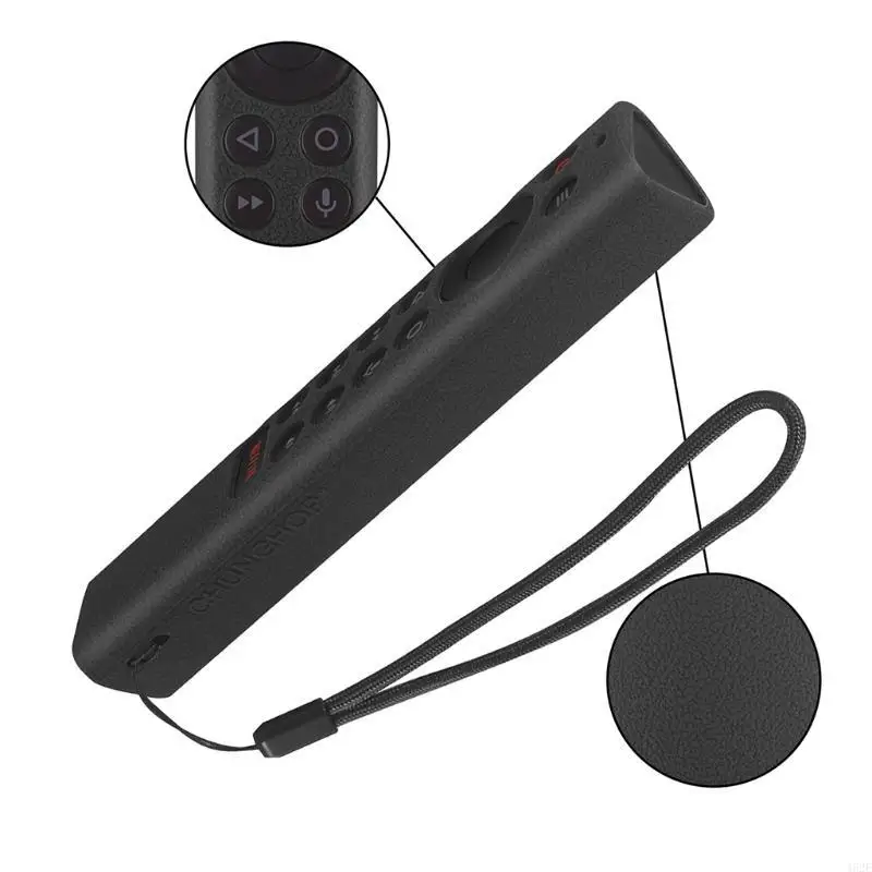 462E Washable Cover Anti-Slip Shockproof Impact-proof Protective Sleeve for Nvidia 4K Remote Controll for S view 3