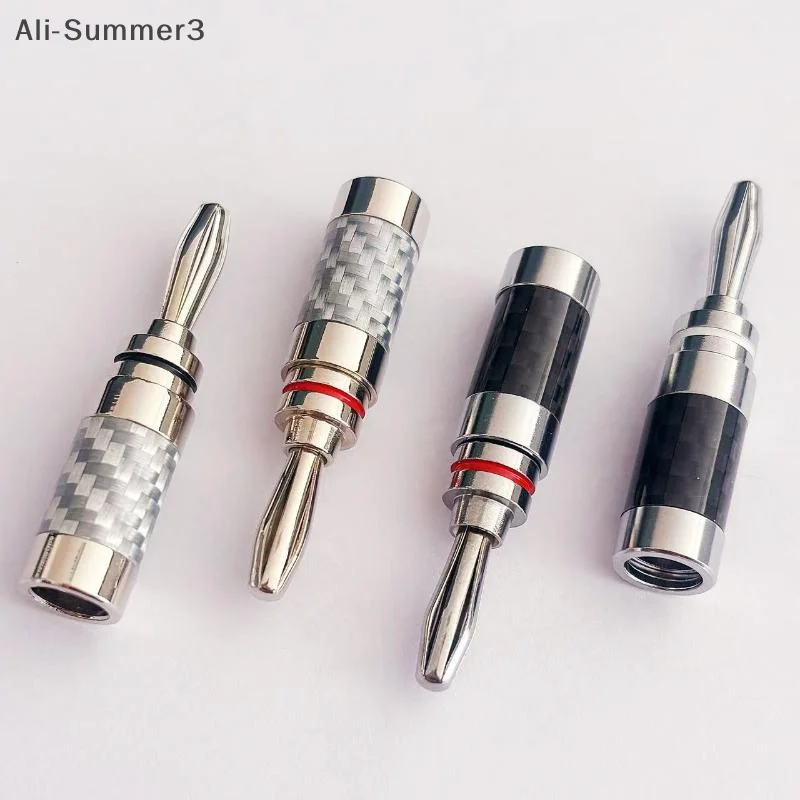 Speaker Amplifier Terminal Binding Post Nut Banana Plug Jack Socket Connector Long Thread Adapter