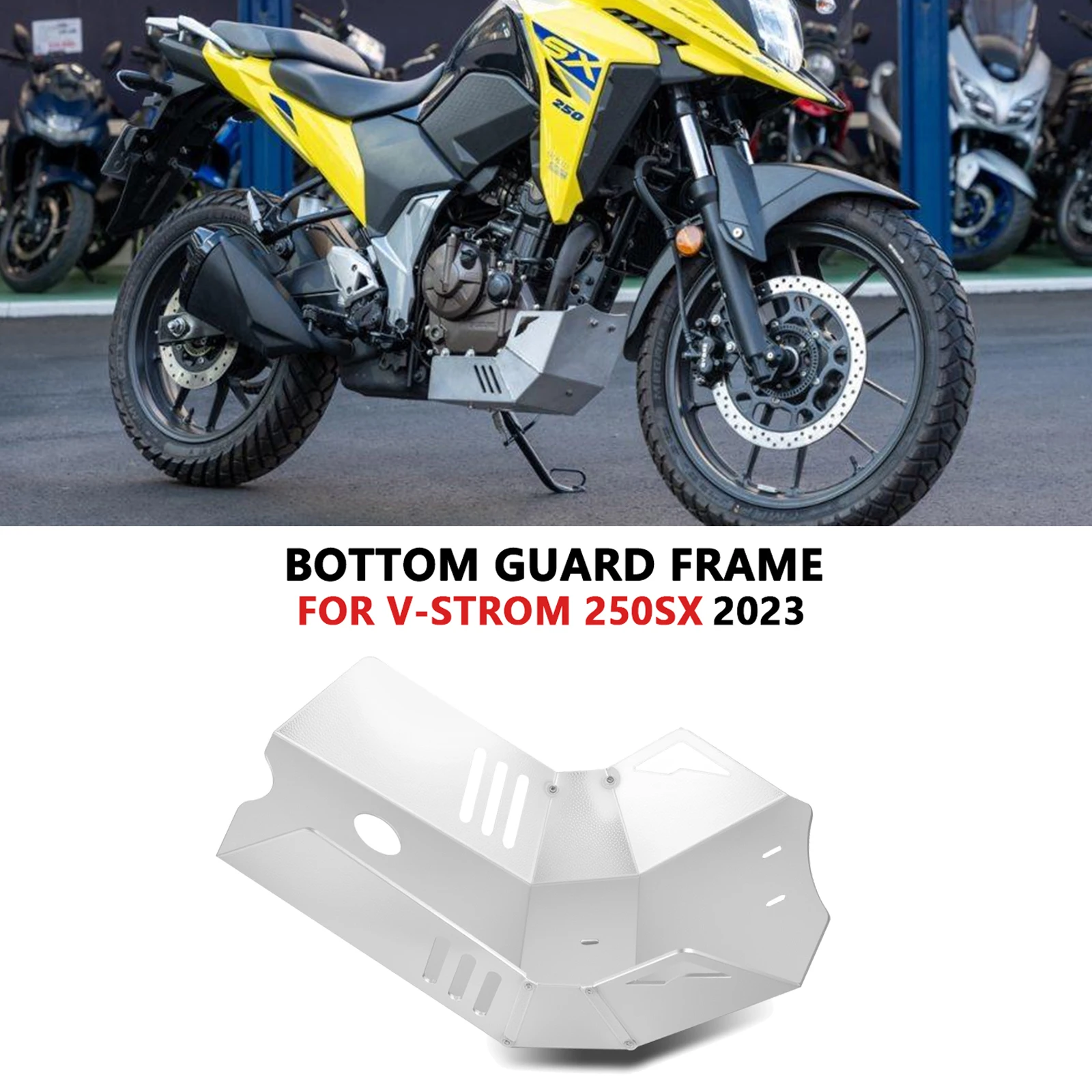 

For V strom 250 SX 2025 V-Strom 250SX 2024 2023 Chassis Engine Shipment Chassis Protective Cover Engine Chassis Cover