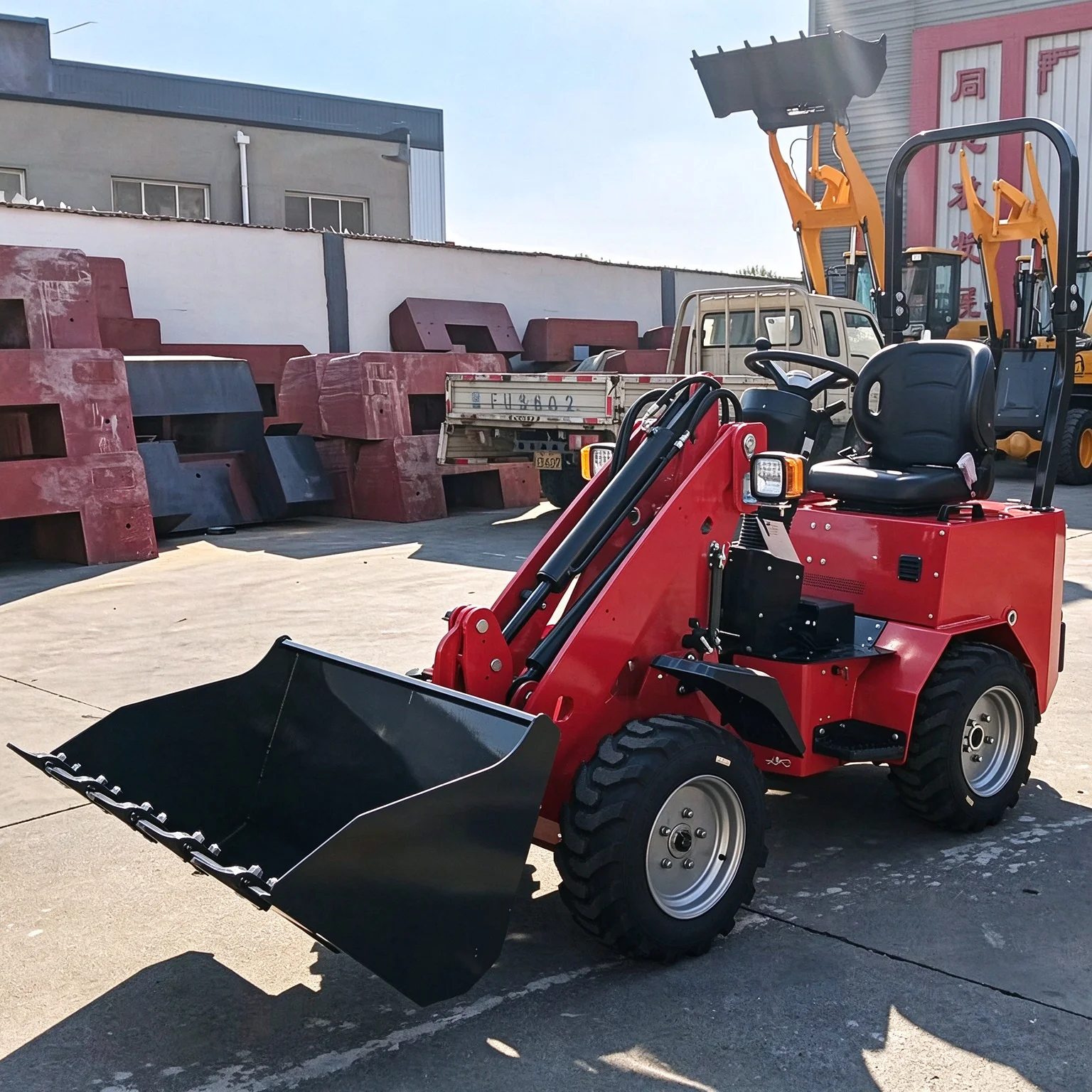 Front End Loader Wheel Bucket Hydraulic Earthmoving Machine CE EPA Euro 5 Customized Heavy Duty Construction