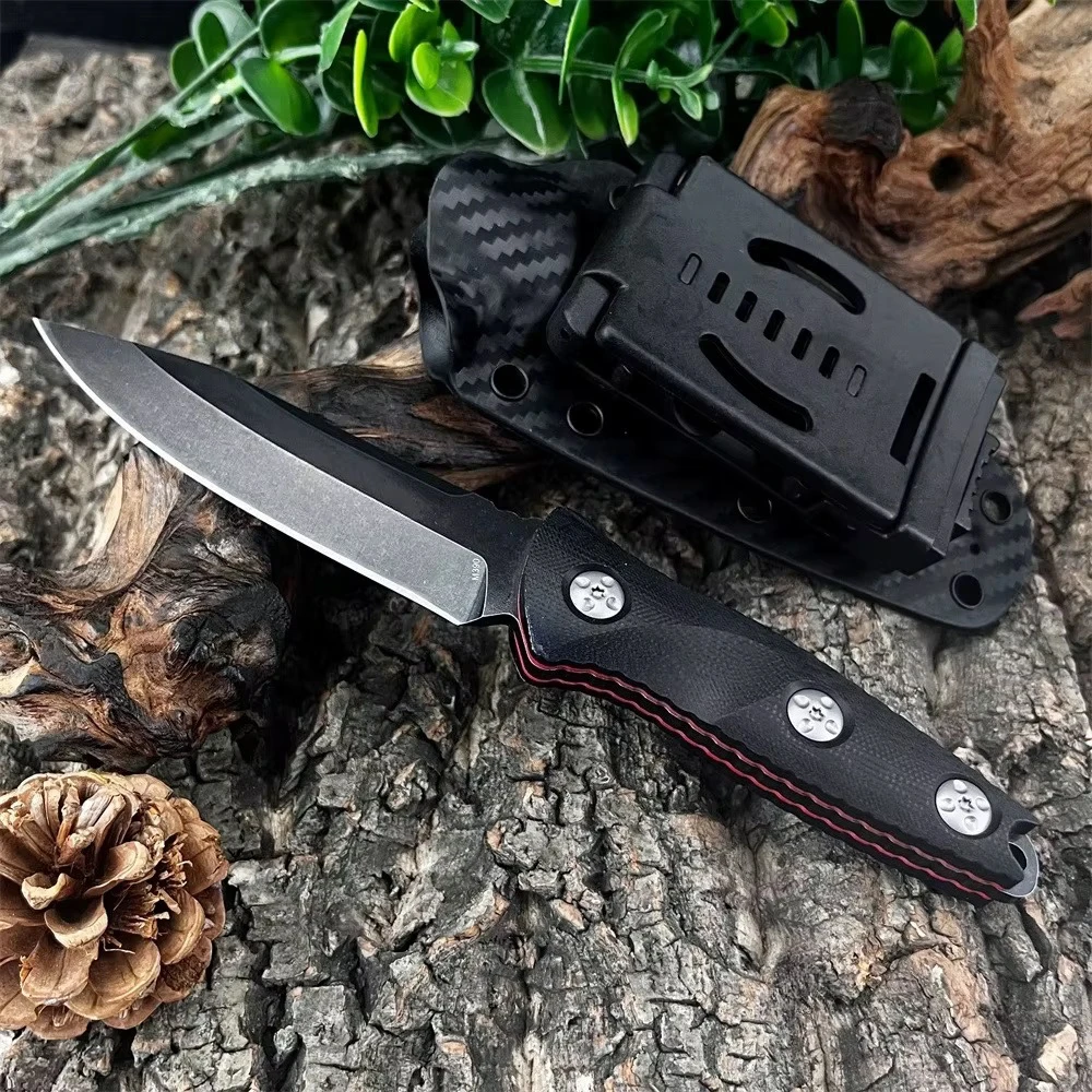 

Модель 113, нож с фиксированным лезвием, высокая твердость, сталь 7Cr13Mov, ручка G10, военные прямые ножи, инструменты для выживания на открытом воздухе, охоты