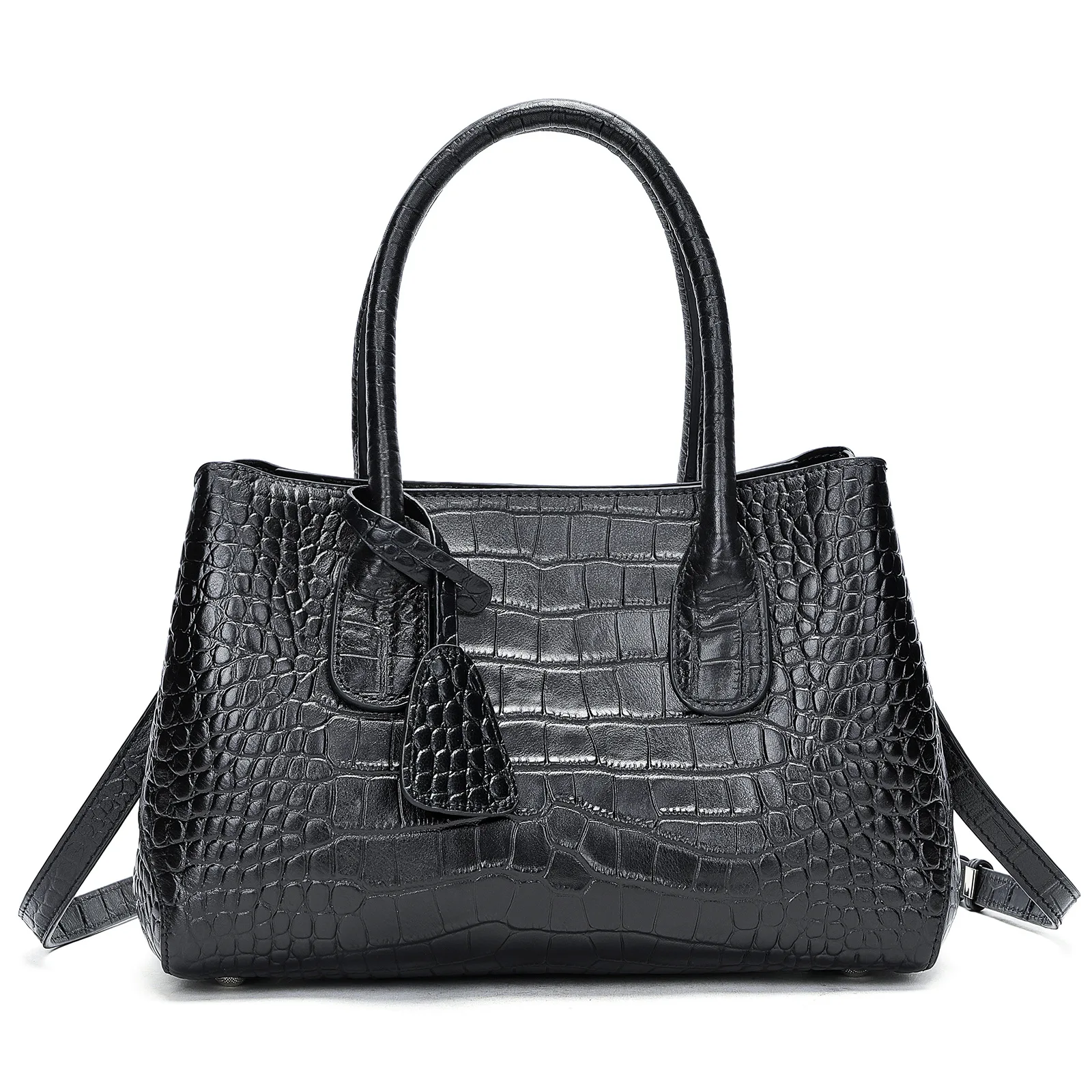 

Leather Women's Bag Crossbody Bag Europe And The United States Fashion Large Capacity Handmade Authentic Alligator Handbag Woman