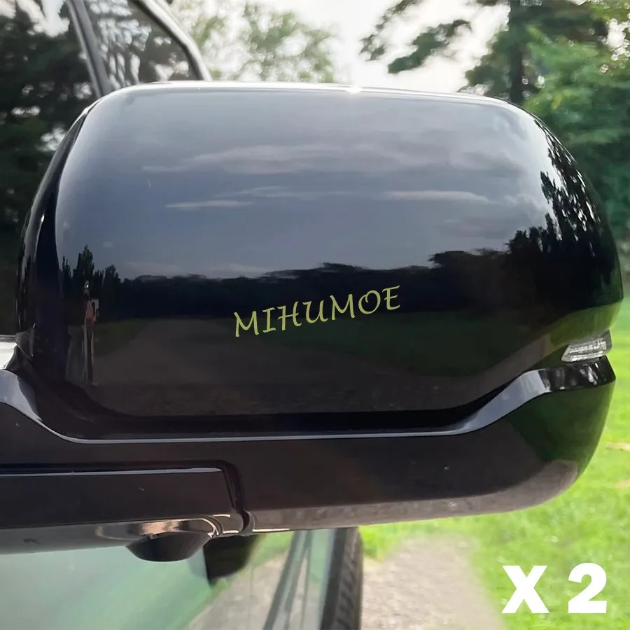 

Rearview Side Mirror Covers Cap For Toyota Tundra Sequoia 2023 2024 2025 Glossy Black Car Accessories