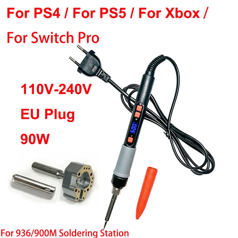 90W Joystick-Lötkolben mit Einstellbarer Temperatur, Lötstation für Xbox PS4 PS5 Switch Pro Controller, Joystick-Entlötung – Detail 2