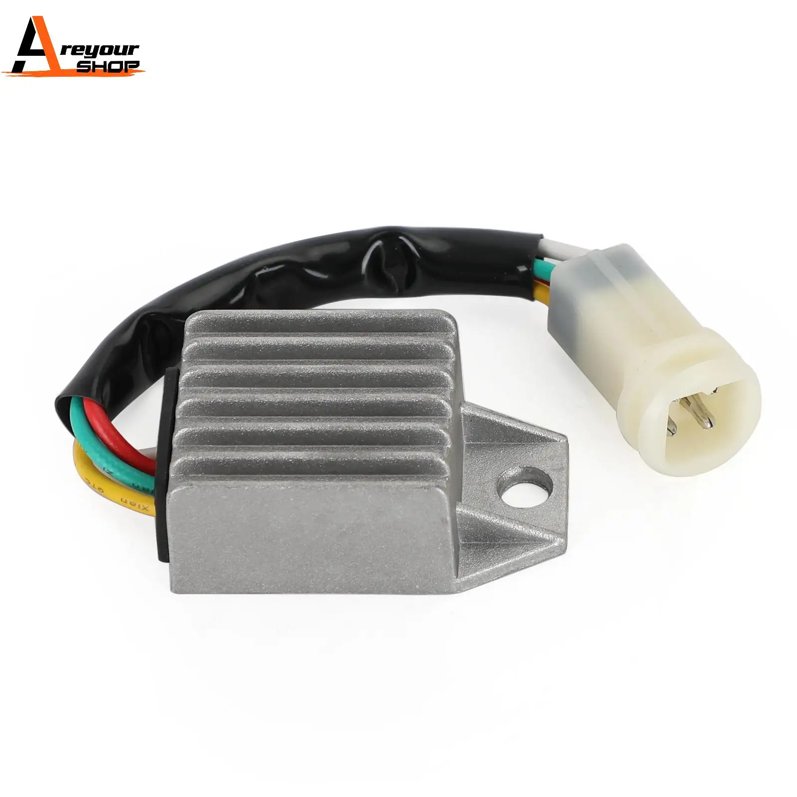 Areyourshop Voltage Regulator Rectifier For Yamaha YFM200 YFM 200DX Moto 4 200 1989-1990