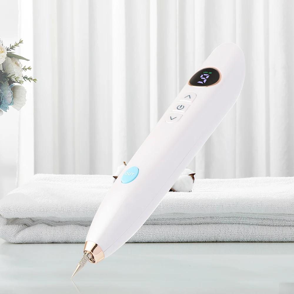 Electric Home Mini Mole Scanning Beauty Pen Blackhead Remover Vacuum Cleaner Facial Black Dots Vacuum Cleaner Pimple Acne