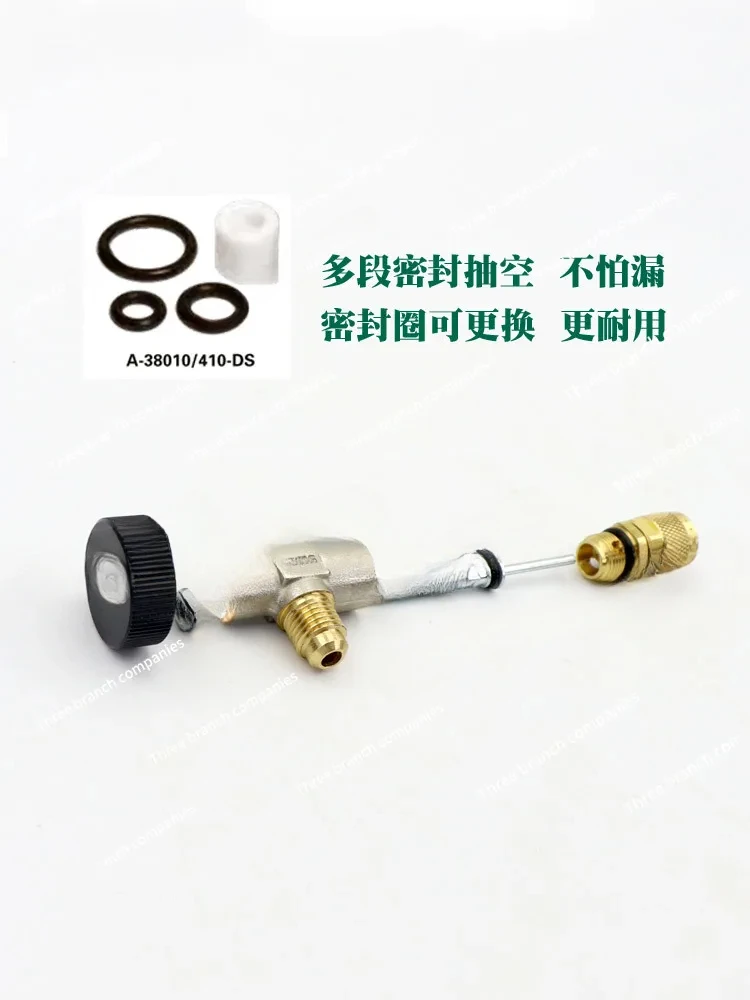 

Refco Vico Air Conditioner Charging Valve Refrigerant Plus Snow Anti-Frostbite Hand Safety Valve Adapter