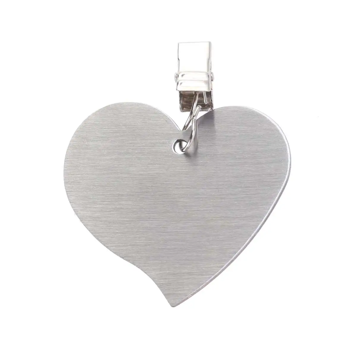 

6 Pcs Tablecloth Clips Stainless Steel Heart Shape Windproof Picnic Camping Weddings Cloth Holders Skirt Clamps