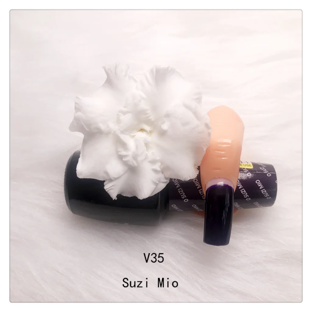 New 15ML Dark Purple Color UV Gel Polish Opie Love Opies V35 SUZI NIE Soak Off Base Top Coat Gel Nail Art Design