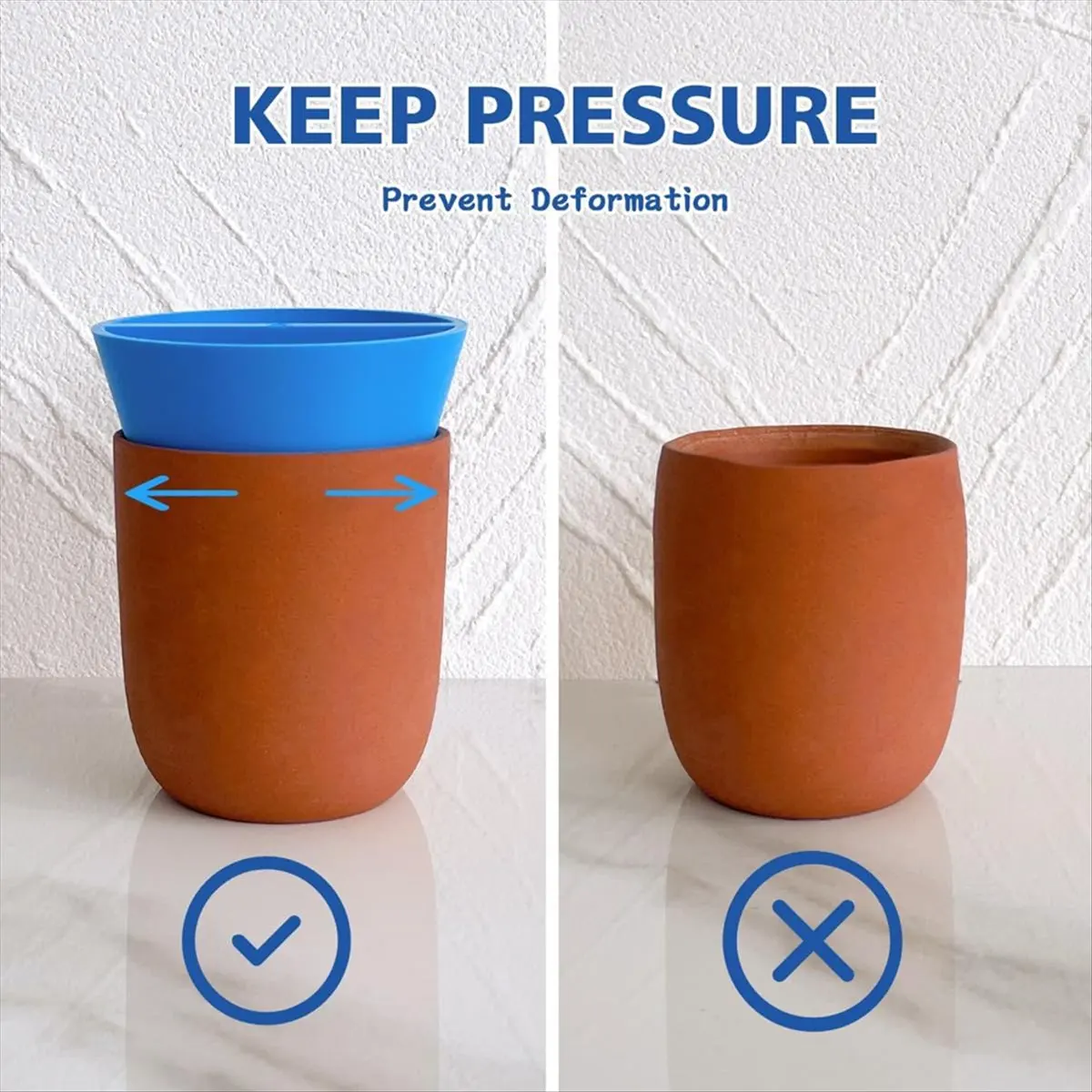 

Набор из 3 конусных инструментов для керамики AT16, конусы для формирования края глиняных изделий разных размеров, инструмент для фиксации края глиняных изделий