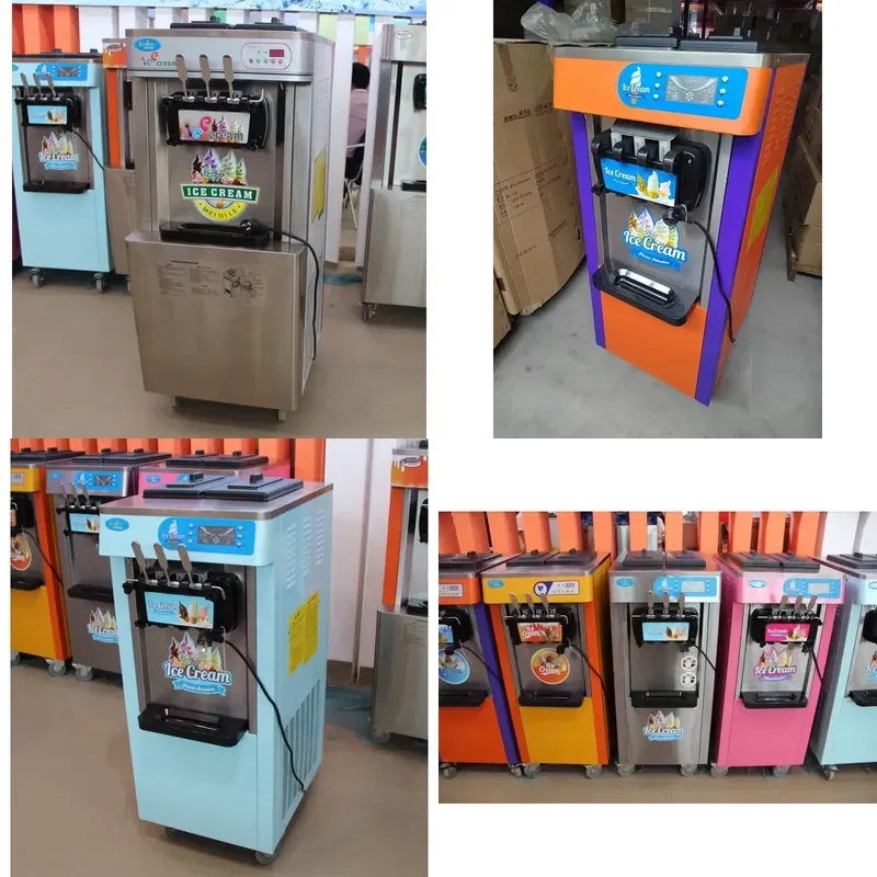 Best Selling Model Ice Cream Machine for 2 Plus 1 Soft Ice Cream Machine