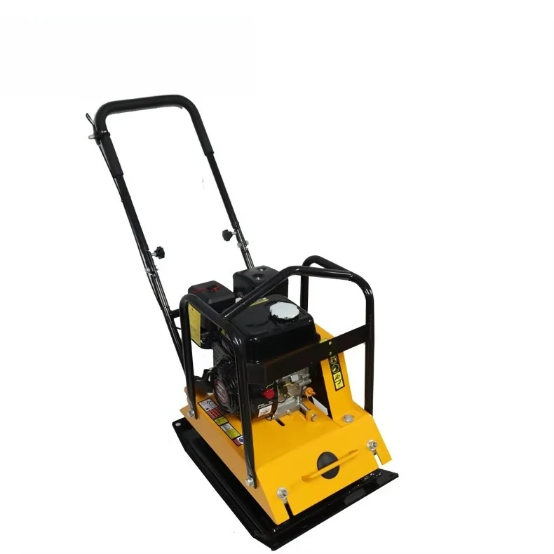 New Mini Vibratory Plate Compactor, Walk Behind Vibration Compaction Machine for Construction Soil Compacting