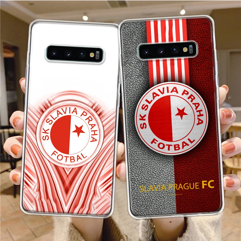 Sk Slavia Praha Czech Republic Phone Case For Samsung A15 A25 A35 A55 A05S A03 A03S A04 A04S A13 A14 A23 A24 A33 A34 A53 A54 A