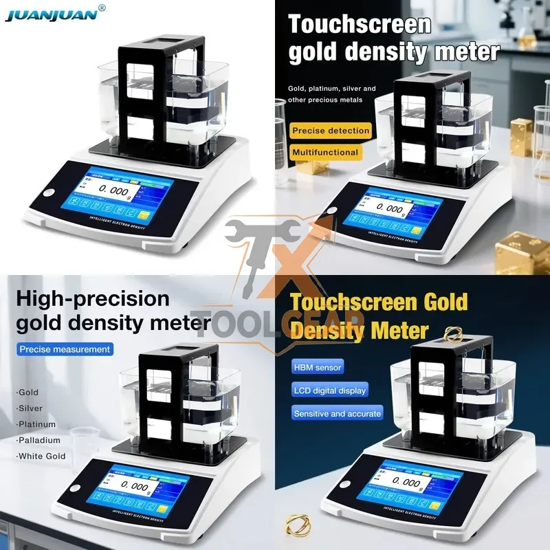 2026hotsale* Wholesale Touch Screen Gold Densitometer Silver Jewelry Density Tester Gold Purity Precious Metal