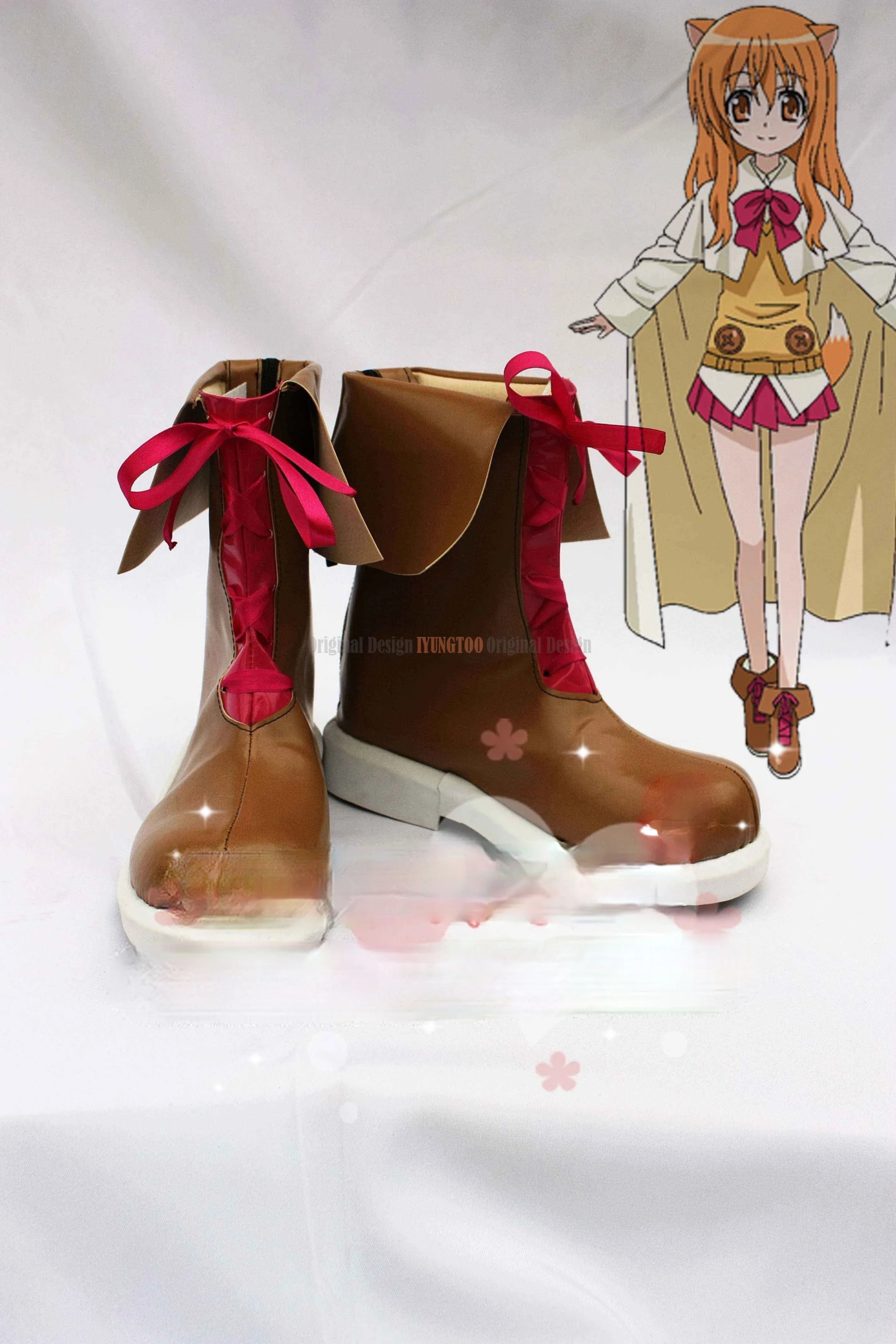 

DOG DAYS Ricotta Elmar Anime Characters Shoe Cosplay Shoes Boots Party Costume Prop