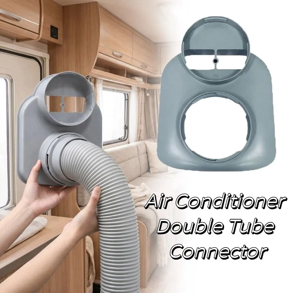 Dual Function Air Conditioner Adapter Improved Efficiency Heat Expulsion AC Adapter Exhaust Accessories Ventilation Systems
