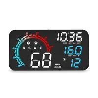 G11 HUD Head-Up Display GPS Car Display Speeding Alarm Driving Speed Universal Black Durable Easy Install