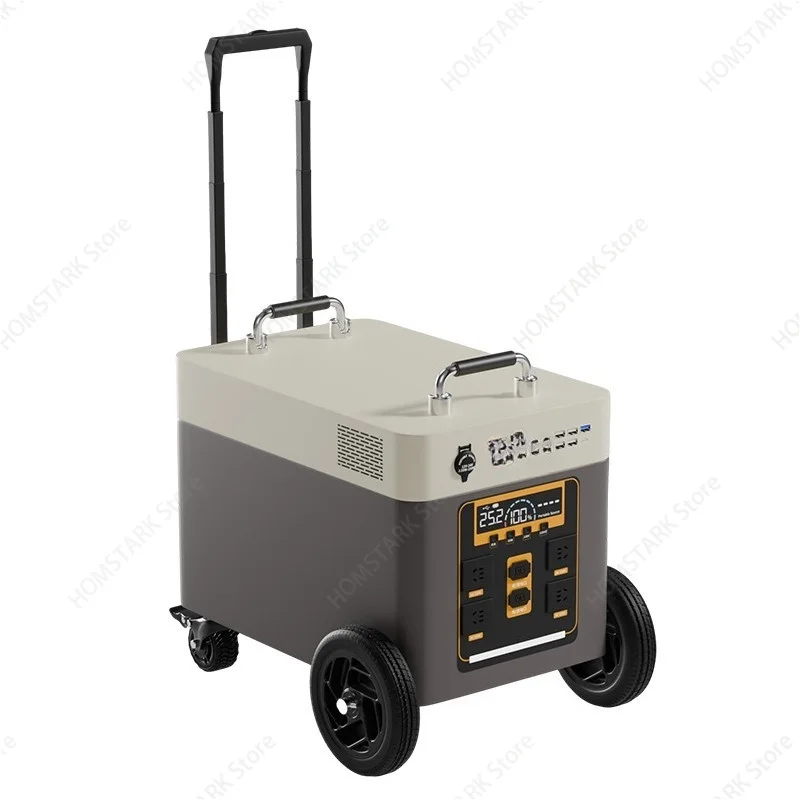 220V portable outdoor mobile power supply camping self-driving tour stall vehicle emergency backup large-capacity power supply